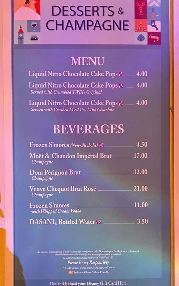 Taste Of Epcot Food and Wine Festival Menus with Pricing To The Magic
