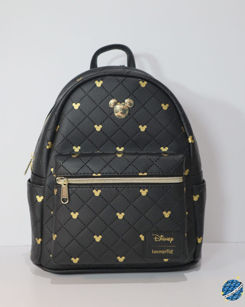 Black and Gold Quilted Mickey